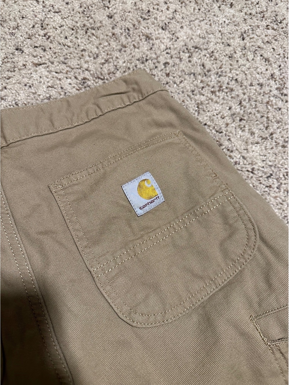 Carhartt Men's Relaxed Fit Khaki Work Pants 30x32